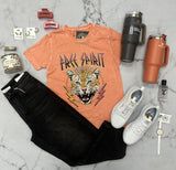 FREE SPIRIT CORAL GRAPHIC TEE