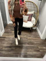 CHERYL CHERRYWOOD FLORAL SLEEVE BLOUSE TOP