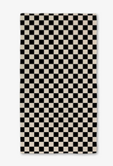 GEOMETRY CHECKERED TEA TOWEL