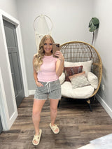 JENA PINK FP DUPE SEAM TANK