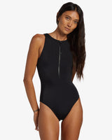BILLABONG DIVISON ONE PIECE ZIP SWIMSUIT