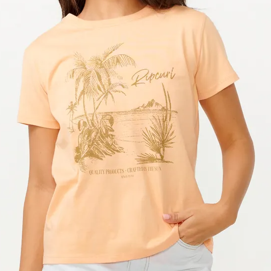 RIP CURL CORAL BUENA VISTA GRAPHIC TEE