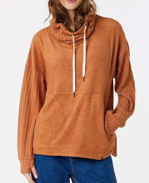 RIPCURL COSY ROLL NECK SUPER SOFT SWEATER TOP