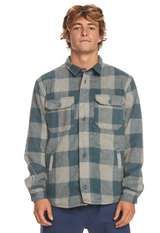 MENS QUIKSILVER PICKSTON PLAID JACKET