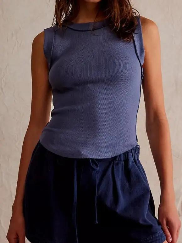 JENA STEELE BLUE FP DUPE SEAM TANK