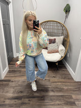 BILLABONG LOVE CRUSH CREW SWEATSHIRTS