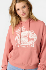 ONEILL DRIFT CLAY HOODIE TOP
