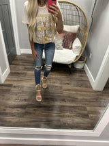 PINK WASHED NASHVILLE TEE