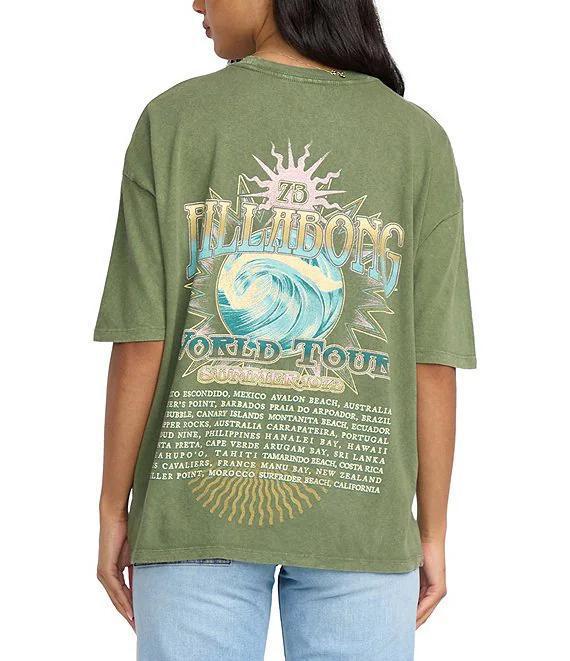 BILLABONG TAKE A TOUR SHORT SLEEVE GRAPHIC TEE