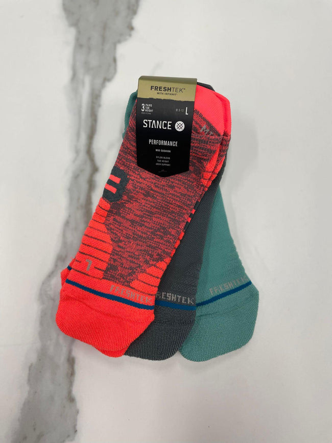 INSIGHT 3 PACK PERFORMANCE TAB HEIGHT STANCE SOCKS