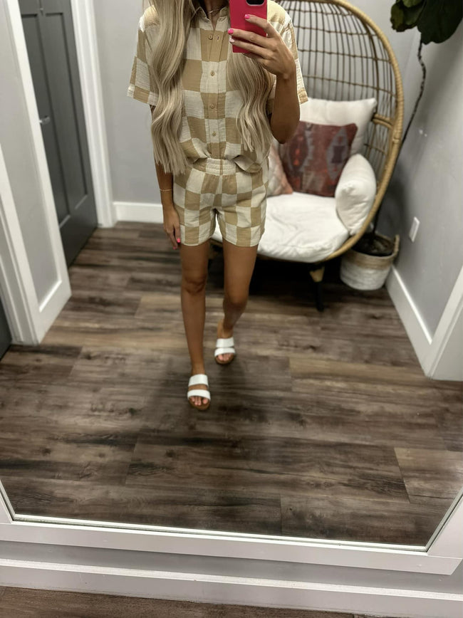 BRIXTON MYKONOS BUTTON UP SHIRT