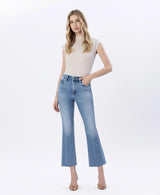 EDEN HIGH RISE KICK FLARE DENIM JEANS