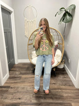 ONEILL PEACE FLOWER GRAPHIC TEE