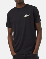 MENS TENTREE BLACK PINK MIST SHARK TEE