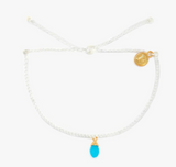 PURA VIDA WATER DROP CHARM BRACELET