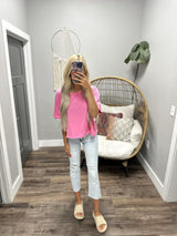 BETHANY PINK FP DUPE SHORT SLEEVE TEE