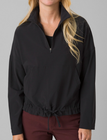 PRANA BLACK RAILAY PULLOVER