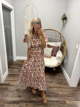 THE GILLIE IN POPPY LANE MIDI DRESS