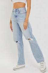 LAYTON SUPER HIGH RISE DAD JEANS