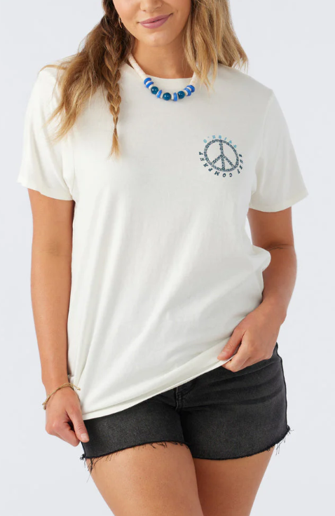 ONEILL PEACE AND LOVE TEE