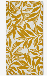 GEOMETRY SAFFRON BAR TOWEL
