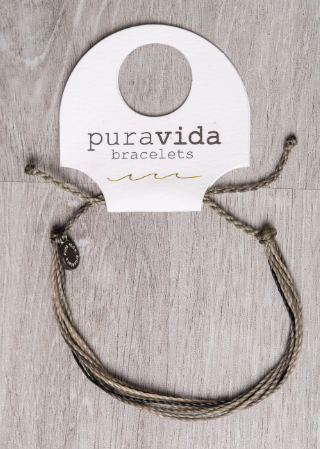 PURA VIDA ORIGINAL MULTI GREY BRACELET