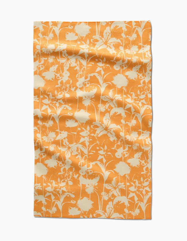 GEOMETRY FLORAL INVERTION TEA TOWEL