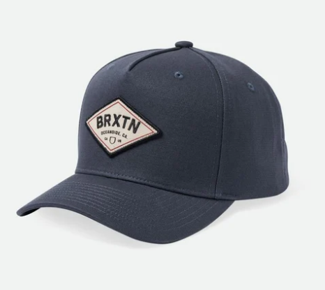 BRIXTON WASHED NAVY TREMONT MP SNAPBACK HAT
