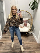 RVCA DIP IN SWEATER TOP