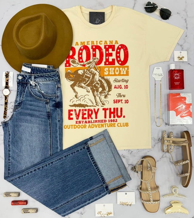 AMERICANA RODEO GRAPHIC TEE