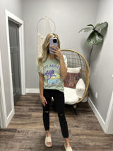 MINT JOSHUA TREE GRAPHIC TEE