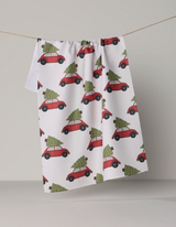 GEOMETRY MERRY MILES TEA TOWEL