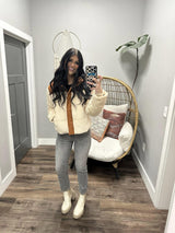 RVCA EEZEH PEAASY CORDED COAT