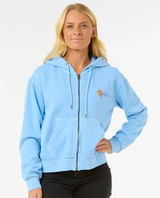RIPCURL LA JOYA RELAXED ZIP UP HOODIE