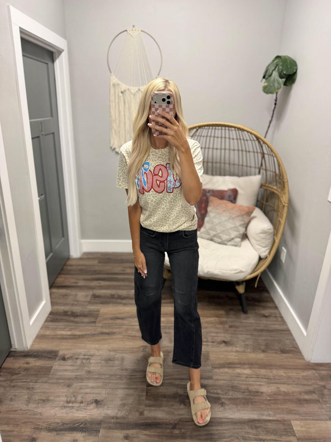 LEOPARD USA GRAPHIC TEE