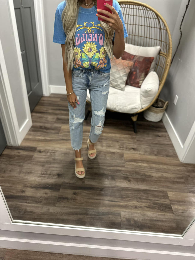 O'NEILL BLUE DECO TEE