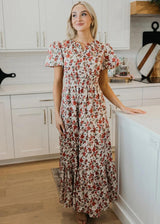 THE GILLIE IN POPPY LANE MIDI DRESS