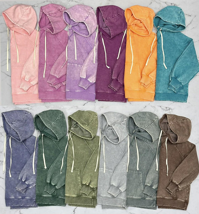 BLACK FRIDAY ACID WASH HOODIES *FINAL SALE*