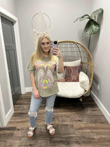 TAUPE ROCK & ROLL WORLD TOUR GRAPHIC TEE