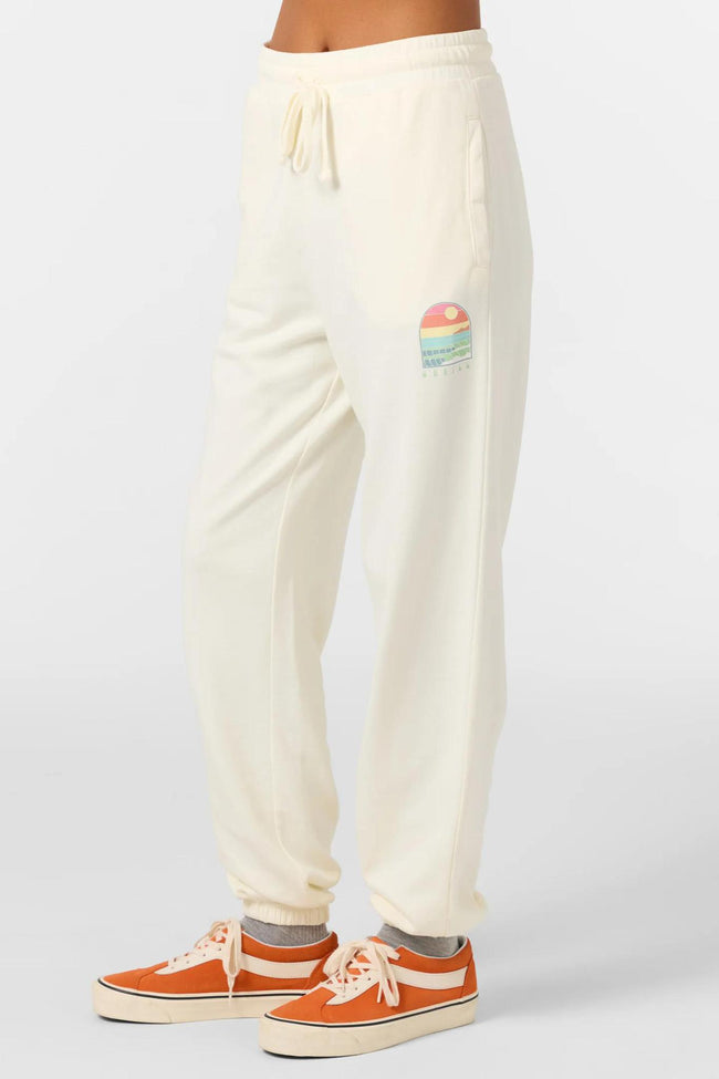 ONEILL WEEKENDS CREAM SWEATPANT