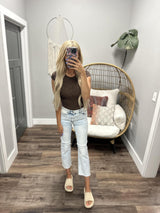 MYLIE LEOPARD SHORT SLEEVE BODYSUIT TOP