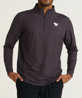 MENS BAD BIRDIE IMPRINT QUARTERZIP