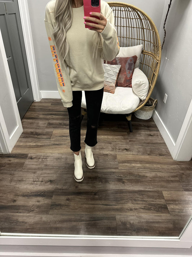 BILLABONG SHORT SANDS CREW SWEATER