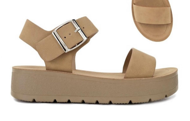 STACY TAN BUCKLE SANDAL