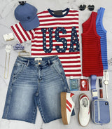 STARS AND STRIPES USA TOP