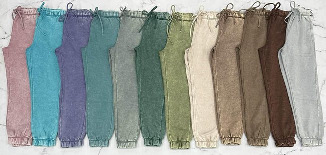 BLACK FRIDAY ACID WASH JOGGER PANTS *FINAL SALE*
