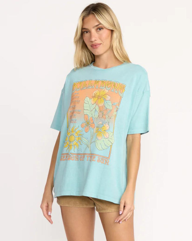 BILLABONG DAYLIGHT BLOOMS SHORT SLEEVE TEE