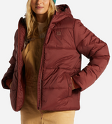 BILLABONG ADVENTURE DIVISION ROSEWOOD TRANSPORT PUFFER JACKET