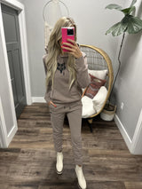 FOX TAUPE LEVEL UP FLEECE JOGGER