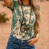 CACTUS AND COWBOYS MATCHBOX GRAPHIC TEE